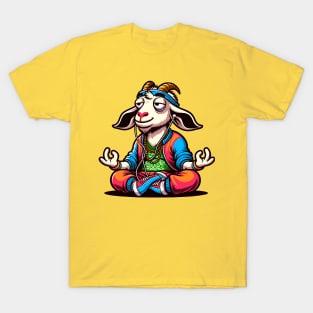 Funny goat yoga T-Shirt